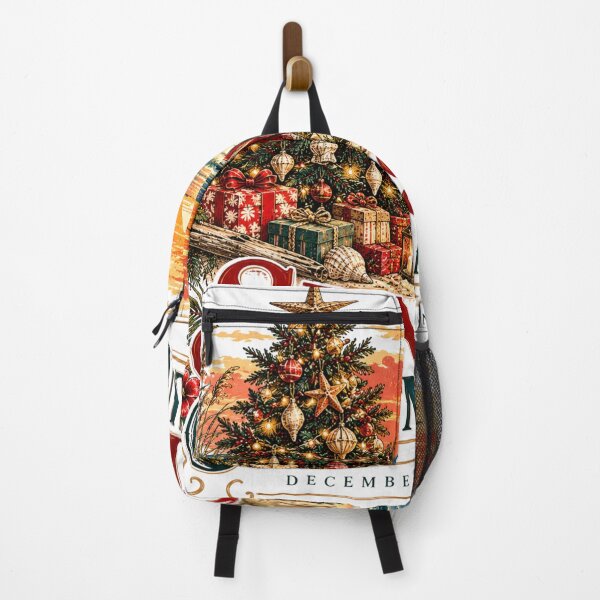 Item preview, Sunset Christmas Club Summer Coastal Holiday Vintage Graphic designed and sold by pradeepvisuals.