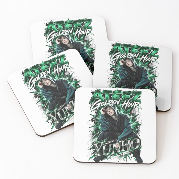 Item preview, Emerald Starburst Yunho ATEEZ Golden Hour Visual designed and sold by Valeree Store.