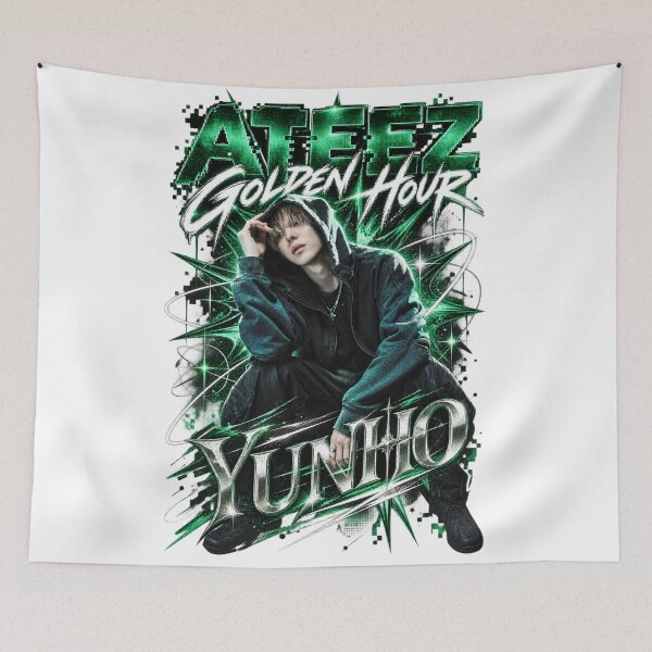 Item preview, Emerald Starburst Yunho ATEEZ Golden Hour Visual designed and sold by Valeree Store.