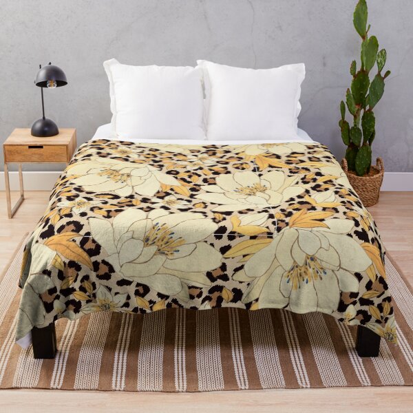 Item preview, Cheetah Flowers designed and sold by April Long Designs.