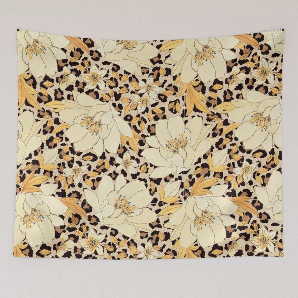 Item preview, Cheetah Flowers  designed and sold by April Long Designs.