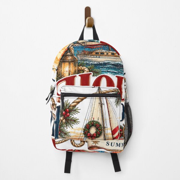 Item preview, Holiday Harbour Club Coastal Summer Christmas 2026 Graphic designed and sold by pradeepvisuals.