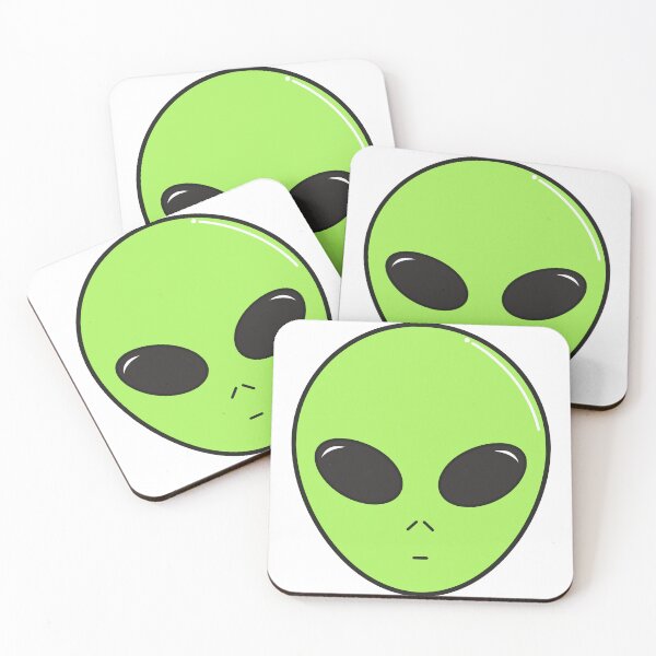 Item preview, The Green Alien – UFO and Extraterrestrial Art designed and sold by Black María.