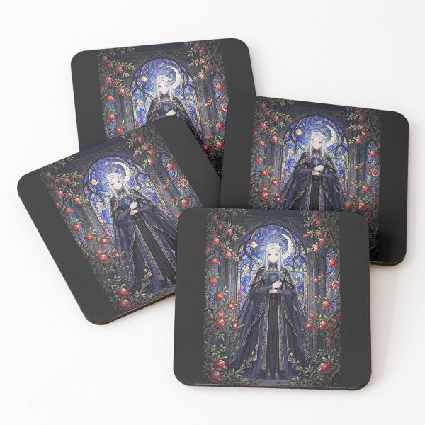 Item preview, The High Priestess Gothic Anime Tarot Art — Mireille Vane designed and sold by boldbrushstroke.