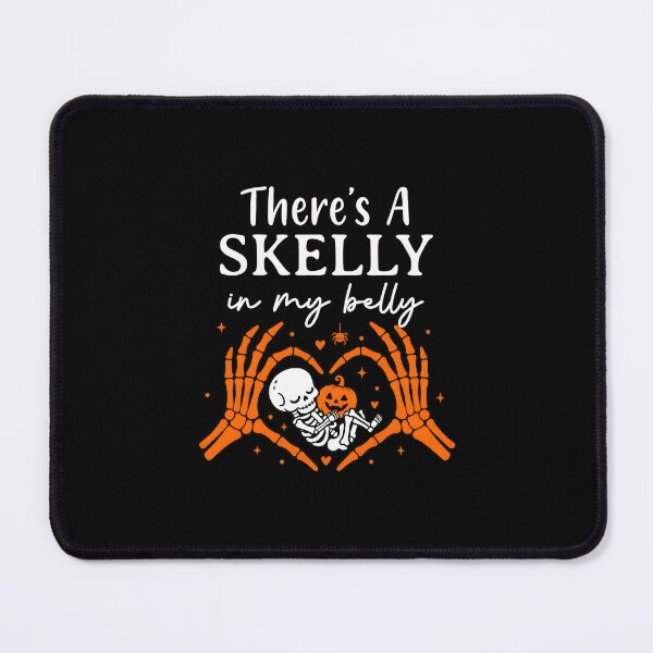 Item preview, There's A Skelly In My Belly Halloween Pregnancy designed and sold by GiaoCalonas.