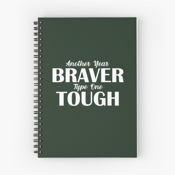 Item preview, Another Year Braver Type One Tough Diabetes Diaversary T1D Oversized T-Shirt designed and sold by Sakurabyfoco.