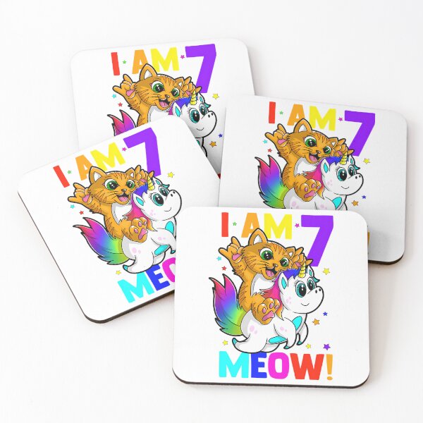 Item preview, I Am 7 Meow designed and sold by lancebilli.