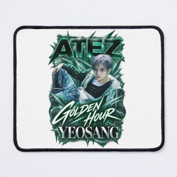 Item preview, Yeosang ATEEZ Golden Hour Emerald Chain Visual designed and sold by Valeree Store.