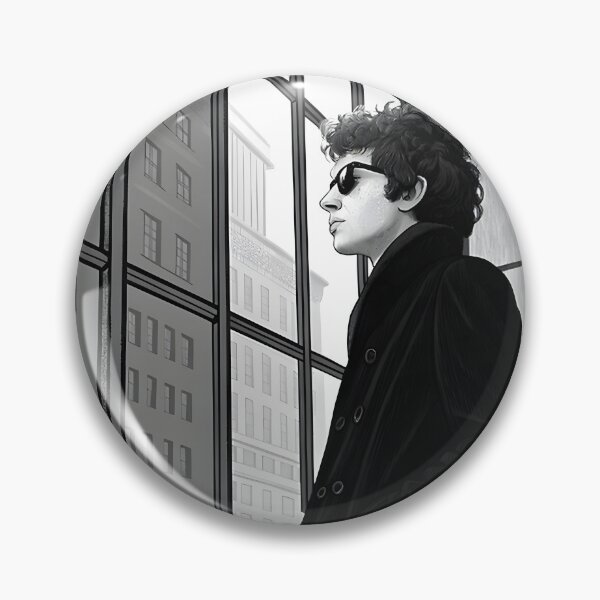 Item preview, Bob Dylan Inspired City Reflections Artistic Urban Landscape Design designed and sold by Lazrakfashion.