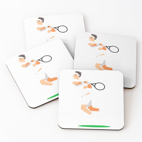 Item preview, Federer In Action Vector Art designed and sold by vianna-deang.
