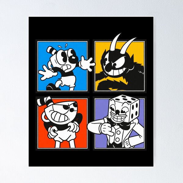 Item preview, Cuphead Streetwear Characters Game designed and sold by yarnell-press.