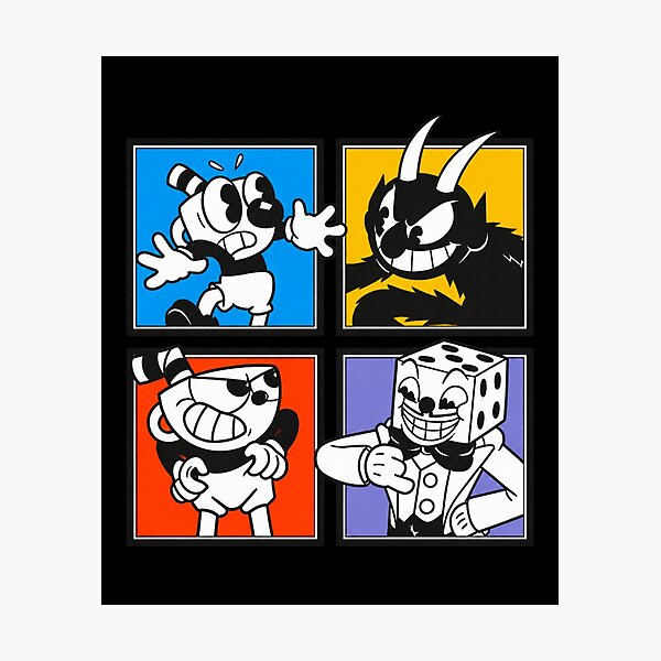 Item preview, Cuphead Streetwear Characters Game designed and sold by yarnell-press.