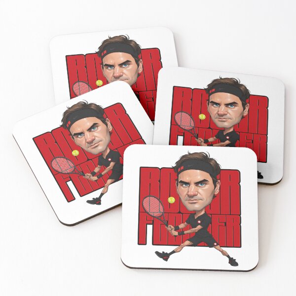 Item preview, Funny Caricature Of Roger Federer Night Version designed and sold by vianna-deang.