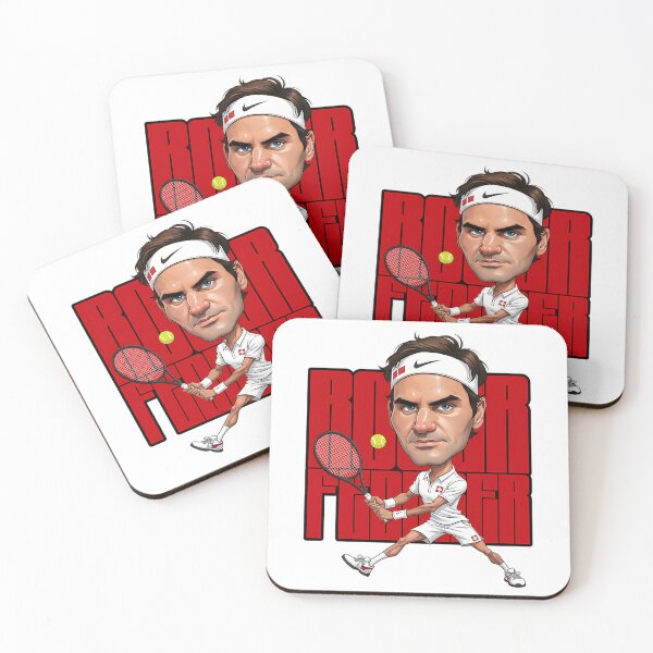 Item preview, Funny Caricature Of Roger Federer The King Of London A Tennis Legend From Switzerland  designed and sold by vianna-deang.