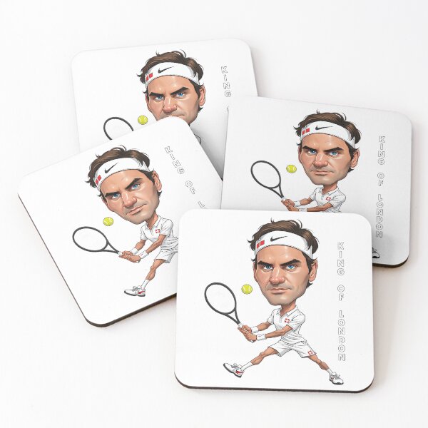 Item preview, Funny Caricature Of Roger King Of London Grand Slam designed and sold by vianna-deang.