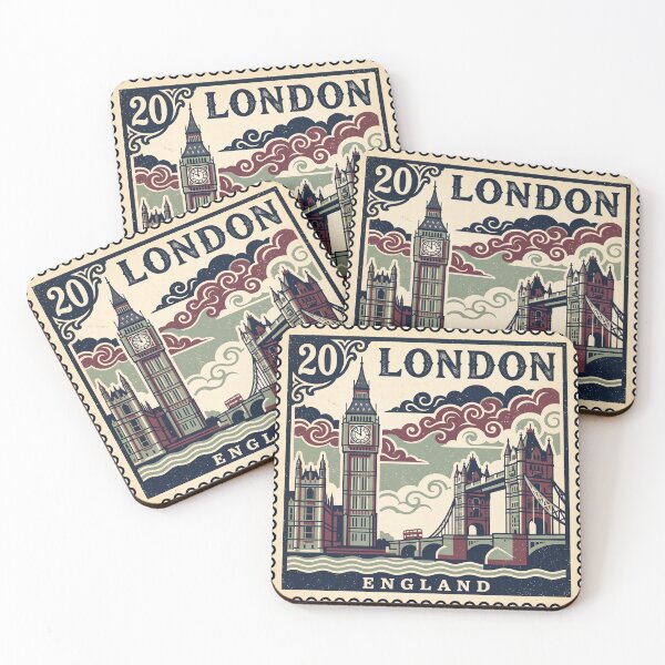 Item preview, London, England designed and sold by SoraPetals.