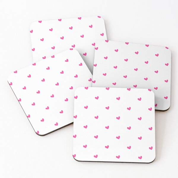 Item preview, Strawberry Surprise hearts on white designed and sold by Quiet Waters Design.