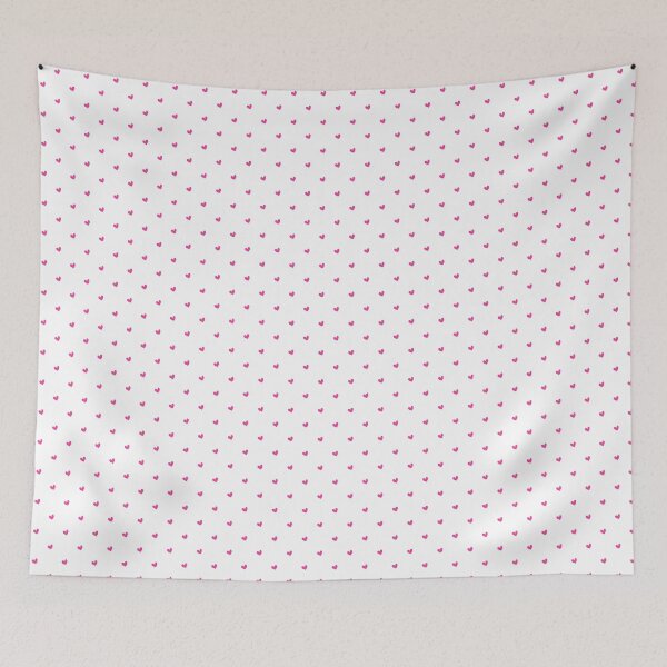 Item preview, Strawberry Surprise hearts on white designed and sold by Quiet Waters Design.