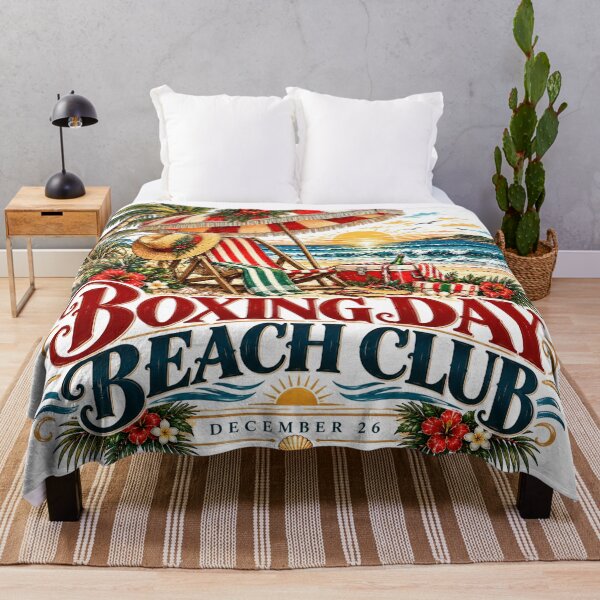 Item preview, Boxing Day Beach Club December 26 Australian Summer Graphic designed and sold by pradeepvisuals.
