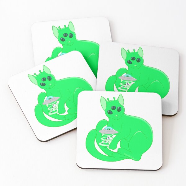 Item preview, Alien Cat  designed and sold by Sonderdaisies.