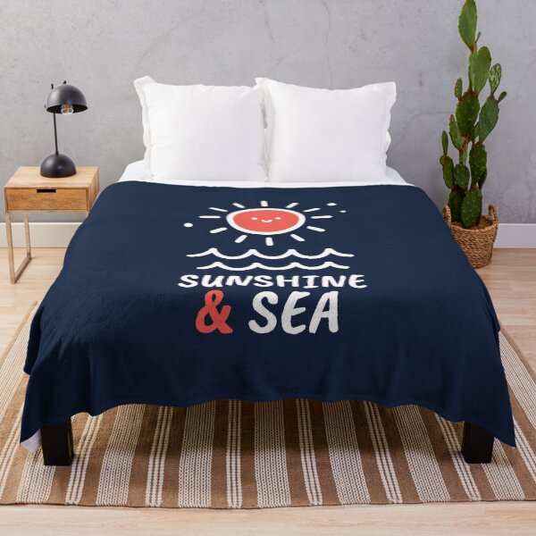 Item preview, Sunshine & Sea – Sun and Ocean Waves Coastal Design designed and sold by Sea Gem.
