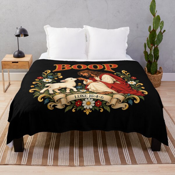 Item preview, Jesus Lamb Boop Bible Verse Luke Christian designed and sold by Cardinsardina.