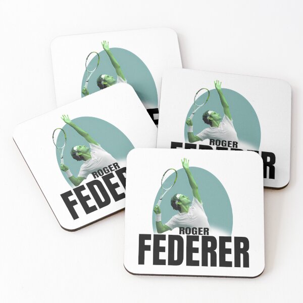 Item preview, Roger Federer Tennis Champion Serve Art designed and sold by leosim-pson.