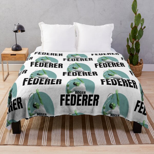Item preview, Roger Federer Tennis Champion Serve Art designed and sold by leosim-pson.