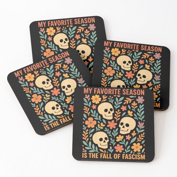 Item preview, My Favorite Season is The Fall of Fascism designed and sold by Positive&FunnyThings.