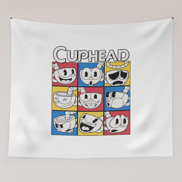 Item preview, Retro Cup Character Collage Cartoon Style designed and sold by yarnell-press.