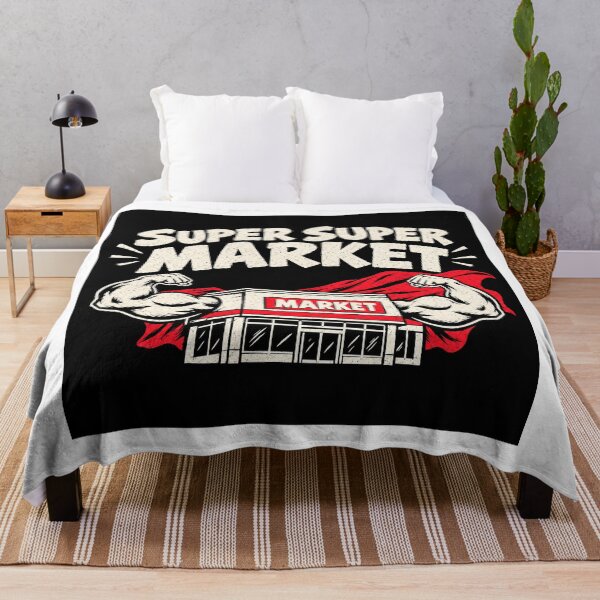 Item preview, Super Super Market – The Ultimate Grocery Hero designed and sold by kaipapershop.