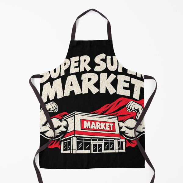 Item preview, Super Super Market – The Ultimate Grocery Hero designed and sold by kaipapershop.