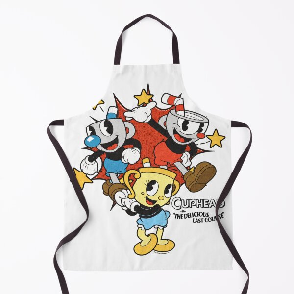 Item preview, Cartoon Cup Heroes Vintage Video Game Illustration designed and sold by yarnell-press.