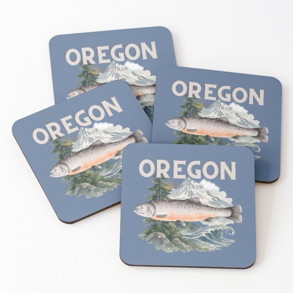 Item preview, Oregon Salmon designed and sold by SeaStarAlex.