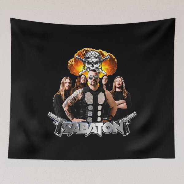 Item preview, Sabaton Band Explosion Skull Metal designed and sold by Fan-7thers.