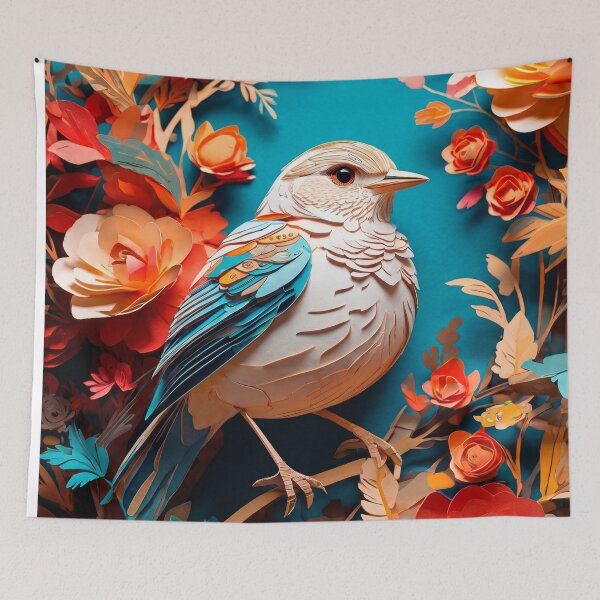Item preview, Paper bird, a lovely design for girls or boys #4. designed and sold by ELFofDREAMS.