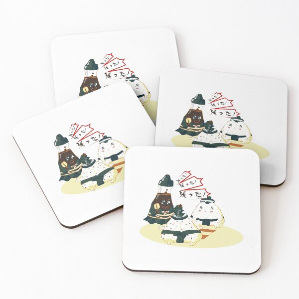 Item preview, Japanese Lucky Cats Illustration designed and sold by TeesBsStore.