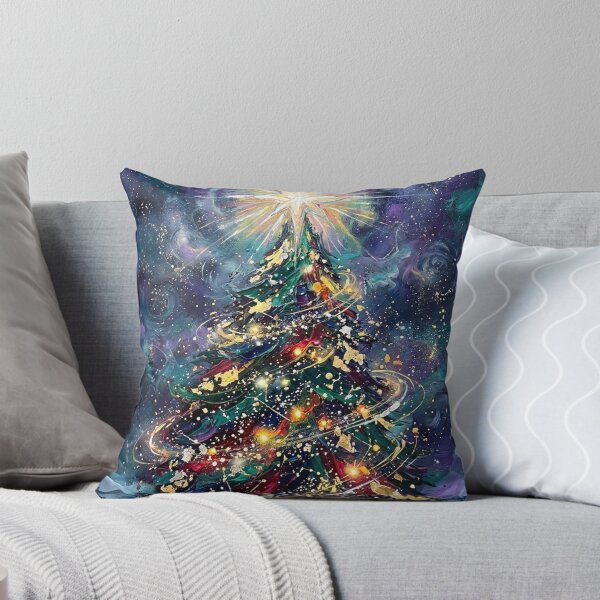 Item preview, Golden Expressionist Mystic Christmas Tree designed and sold by JonelleTshirts.