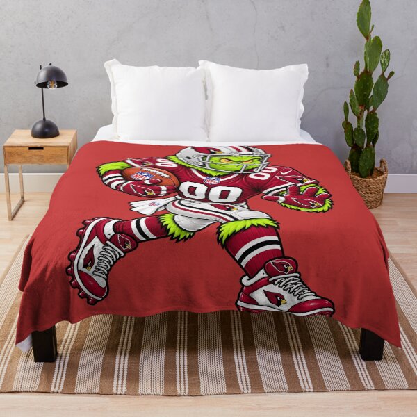 Item preview, Arizona Cardinals Fans Funny Grinch Football Player designed and sold by Natasha Webb.