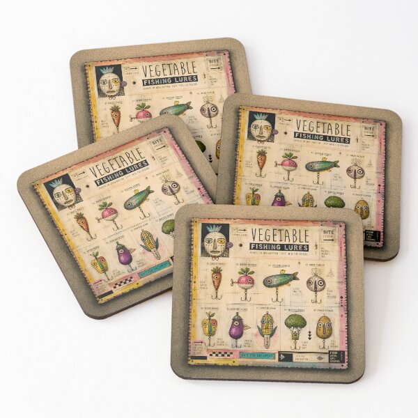 Item preview, Vegetable Fishing Lures designed and sold by PictureNZ.