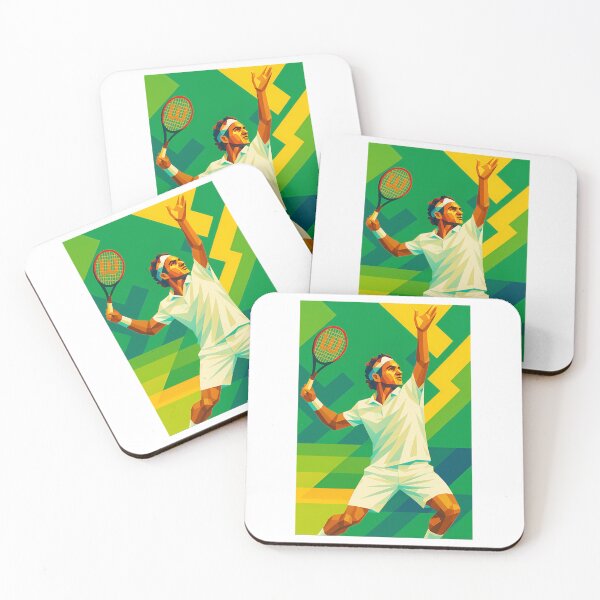 Item preview, Tennis Icon Low Poly Vector Art designed and sold by rueben-putney.