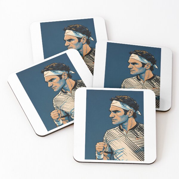 Item preview, Tennis Maestro  Vintage Comic Style Portrait designed and sold by rueben-putney.