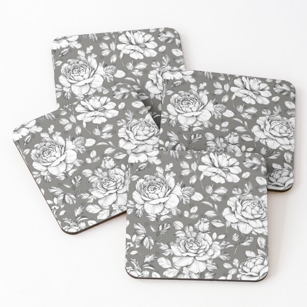 Item preview, White Flowers designed and sold by April Long Designs.