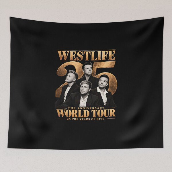 Item preview, Westlife Tshirts Westlife-Band 2026 Concert Irish Pop Music 25th Anniversary Tour designed and sold by griffithrbb35.
