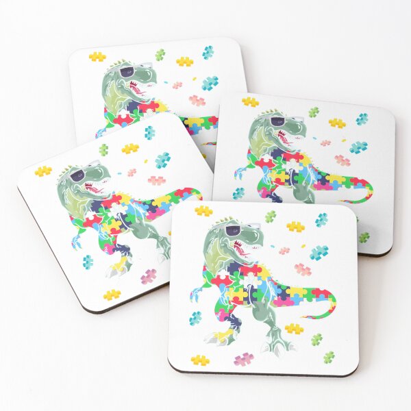 Item preview, Cute Dinosaur Autism Awarenes Active designed and sold by cottrell-ceola.
