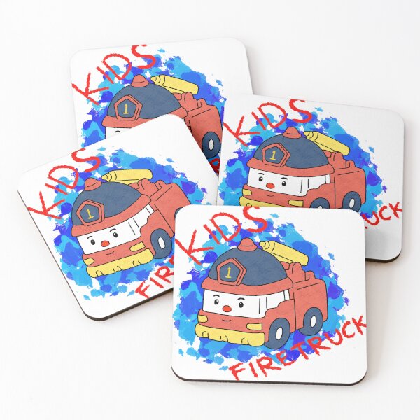 Item preview, Kids Firetruck designed and sold by Feracamu.