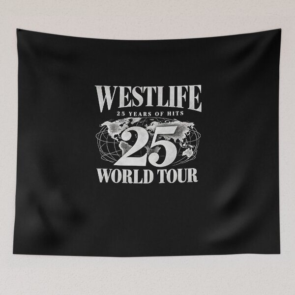Item preview, Westlife Tshirts Westlife-Band 25th Anniversary Tour 2026 Concert Fan designed and sold by griffithrbb35.