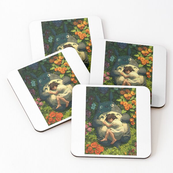 Item preview, Cute Kawaii Art Girl Ttotoros Sleep -Ghiblis-  Aways designed and sold by ruffin-ailenes.