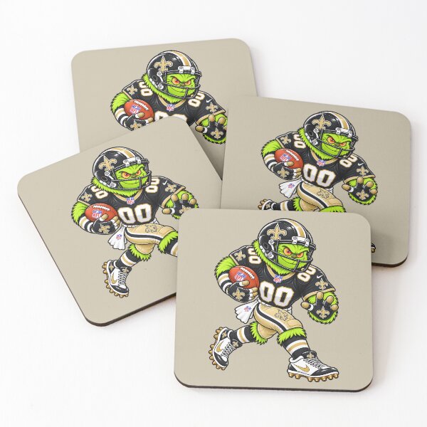 Item preview, New Orleans Saints Football Team Funny Grinch Player designed and sold by Ayana Todd.