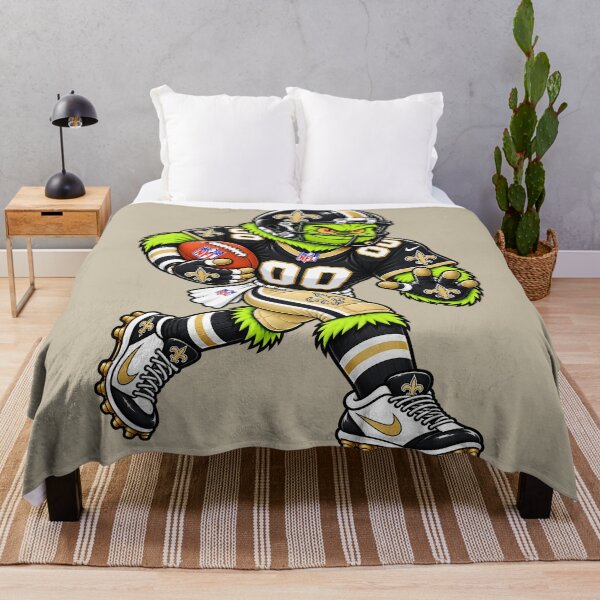 Item preview, New Orleans Saints Football Team Funny Grinch Player designed and sold by Ayana Todd.